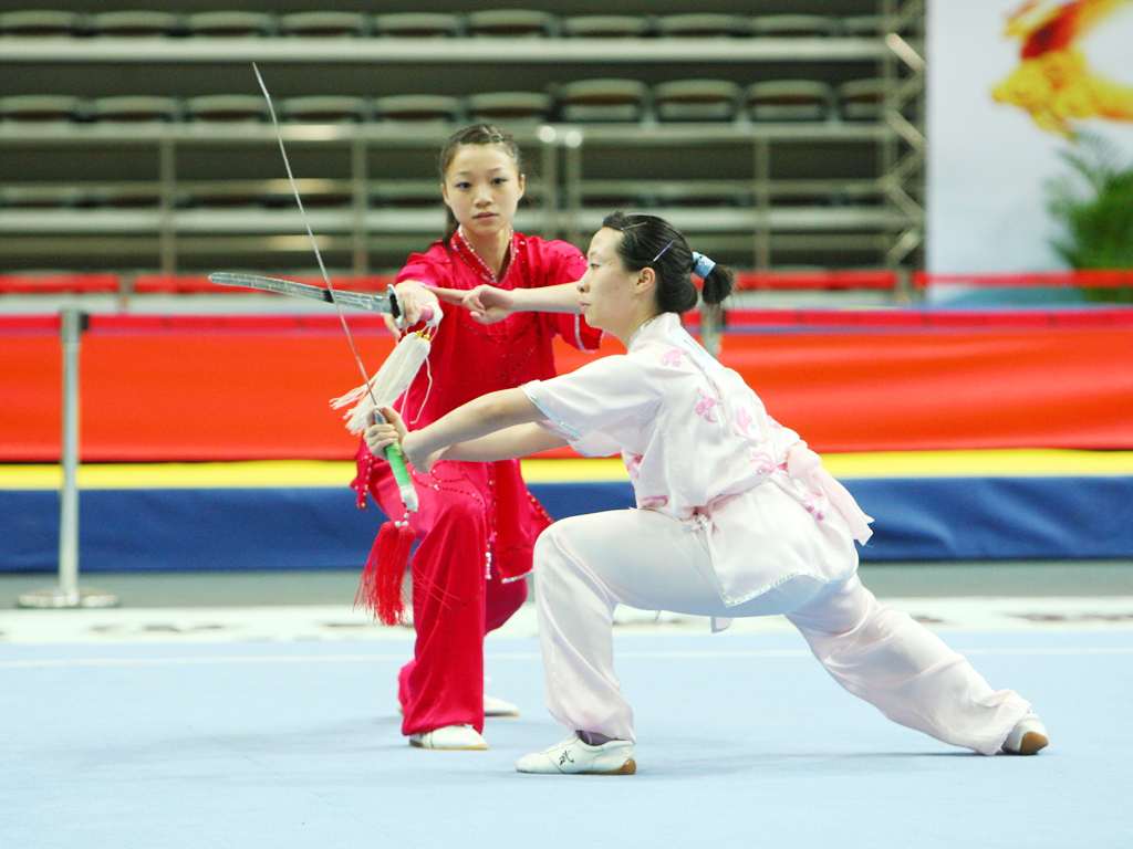 2016澳门第七届亚洲青少年武术锦标赛女子器械对练